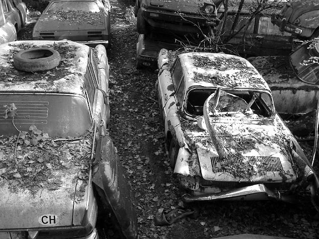 Autofriedhof - 135.JPG - Historischer Autofriedhof,    Gürbetal (CH)